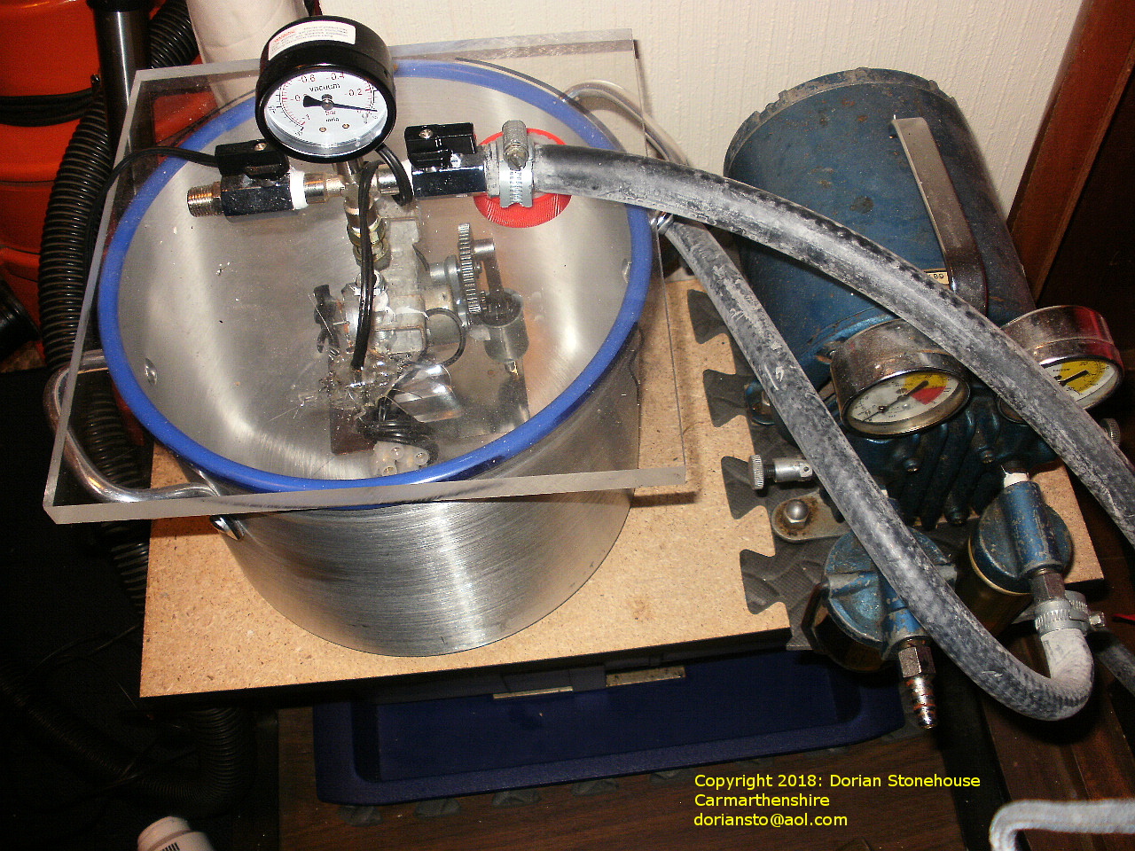A vacuum chamber for EMP work